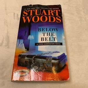Book Stuart Woods “Below The Belt” Stone Barringto